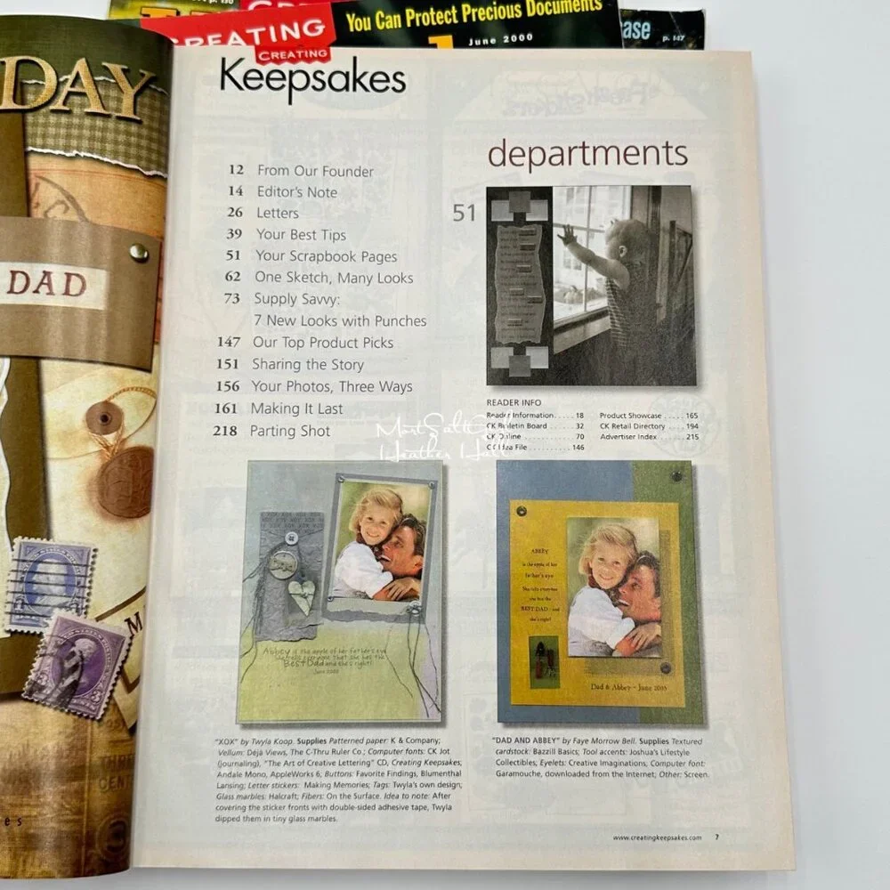 Creating Keepsakes 3 Scrapbook Magazines Crafting Photos